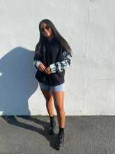 Load image into Gallery viewer, Custom Rework Flannel Sweatshirt