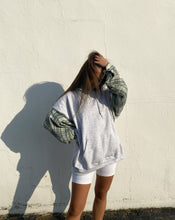 Load image into Gallery viewer, Custom Rework Flannel Sweatshirt